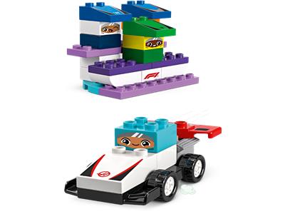 10445 Lego Duplo Formula 1 F1 Team Race Cars & Drivers