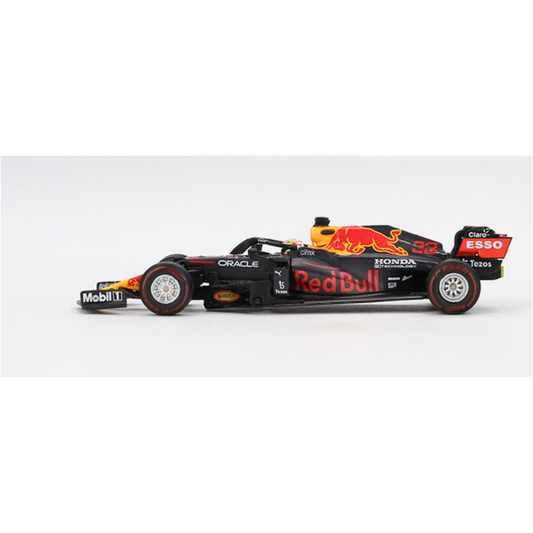 Red Bull RB16B #33 Max Verstappen 2021 Abu Dhabi Grand Prix Winner MiniGt 1/64