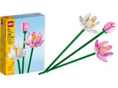 40647 Iconic Lego Lotus Flowers (Botanical collection)