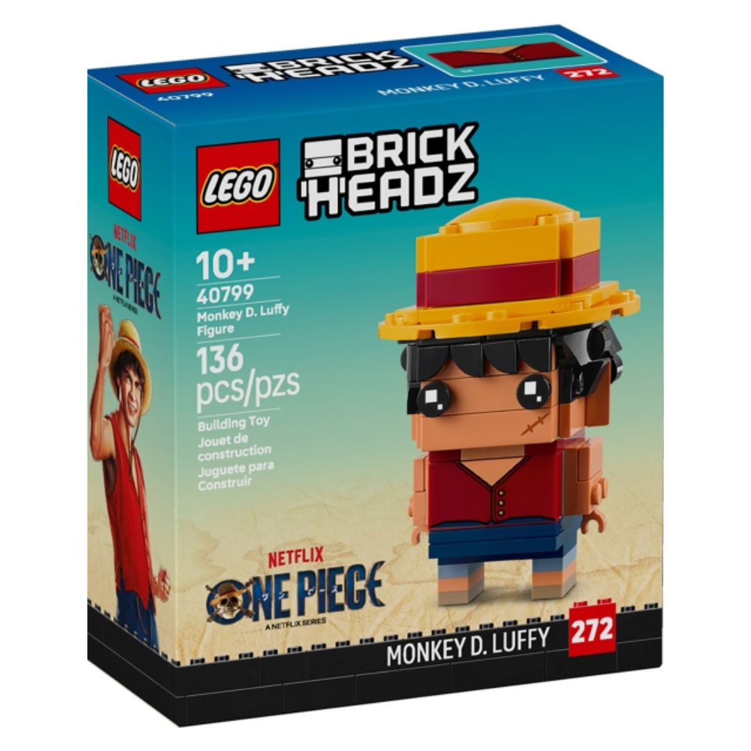 40799 LEGO BrickHeadz One Piece Monkey D. Luffy Figure