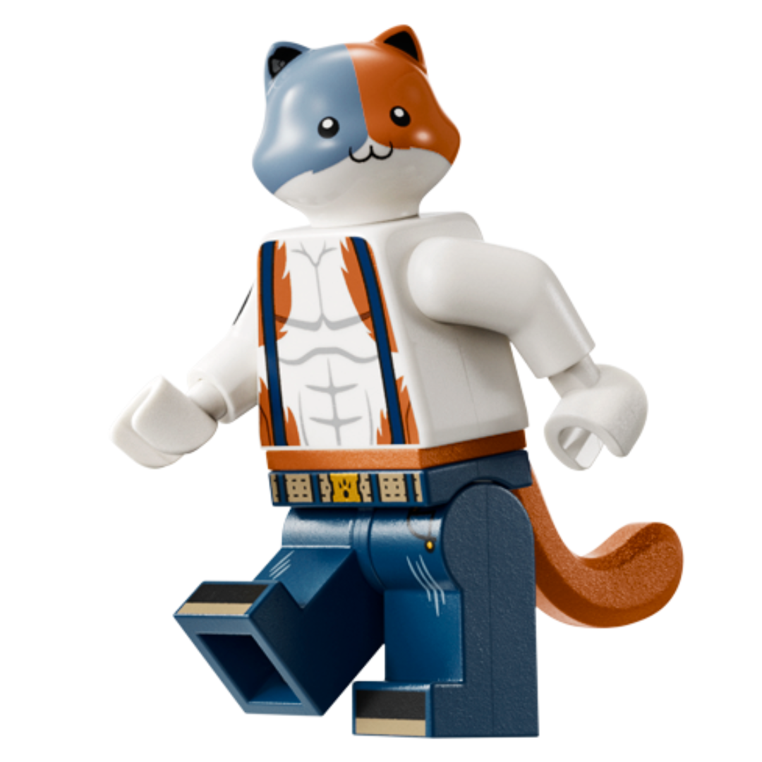 Meowscles Lego fortnite minifigure
