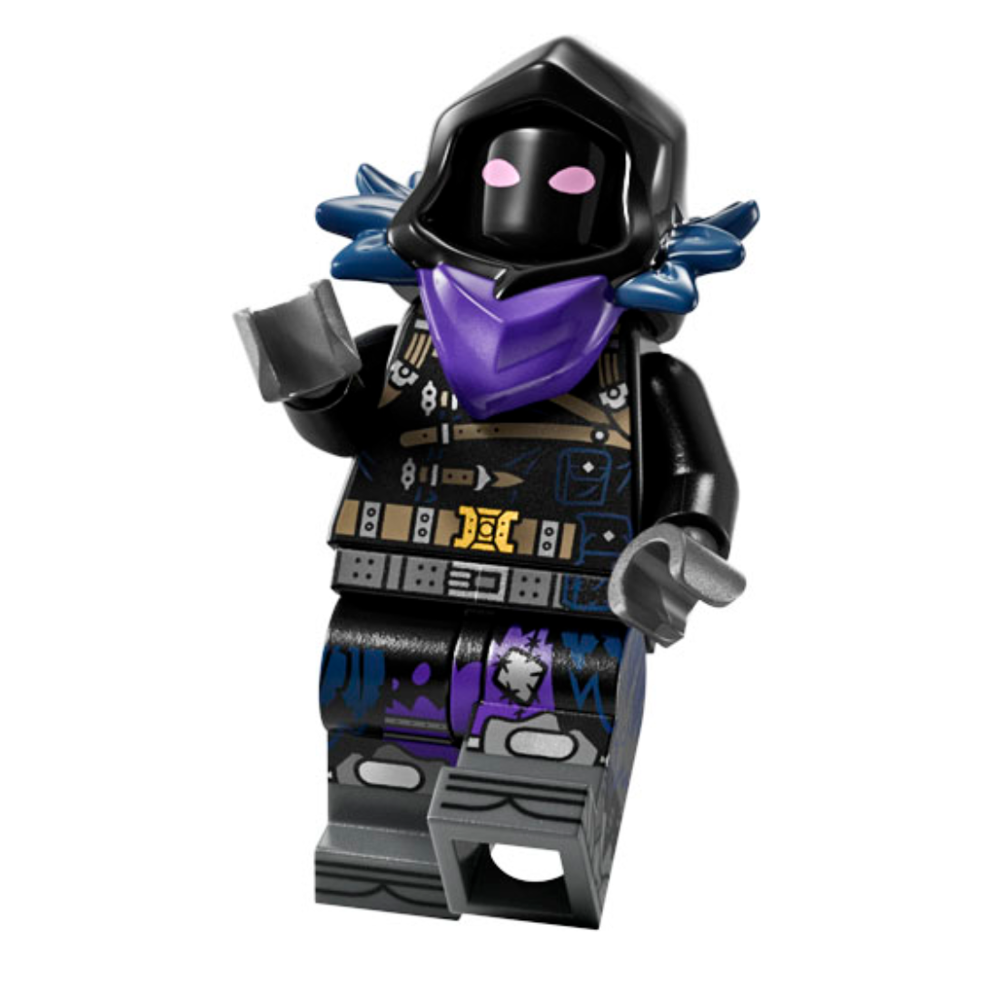 Raven Lego fortnite minifigure