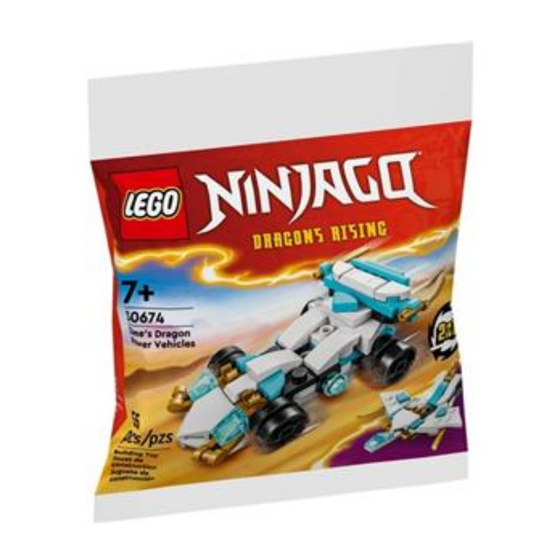 30674 Lego NINJAGO Zanes Dragon Power Vehicles