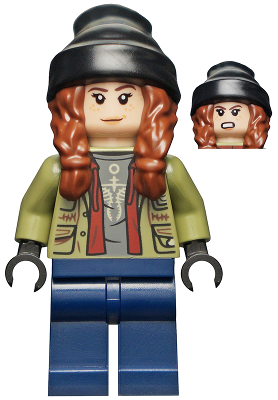 Maisie Lockwood Jurassic World Lego Minifigure BricZco