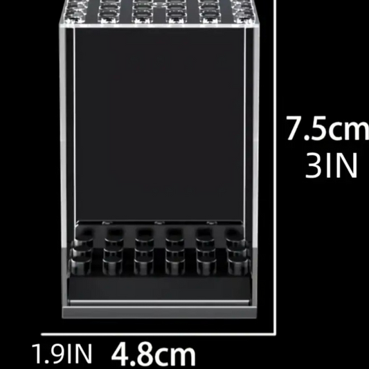 Box damage acrylic minifigure display