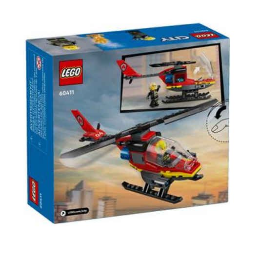 60411 LEGO City Fire Rescue Helicopter