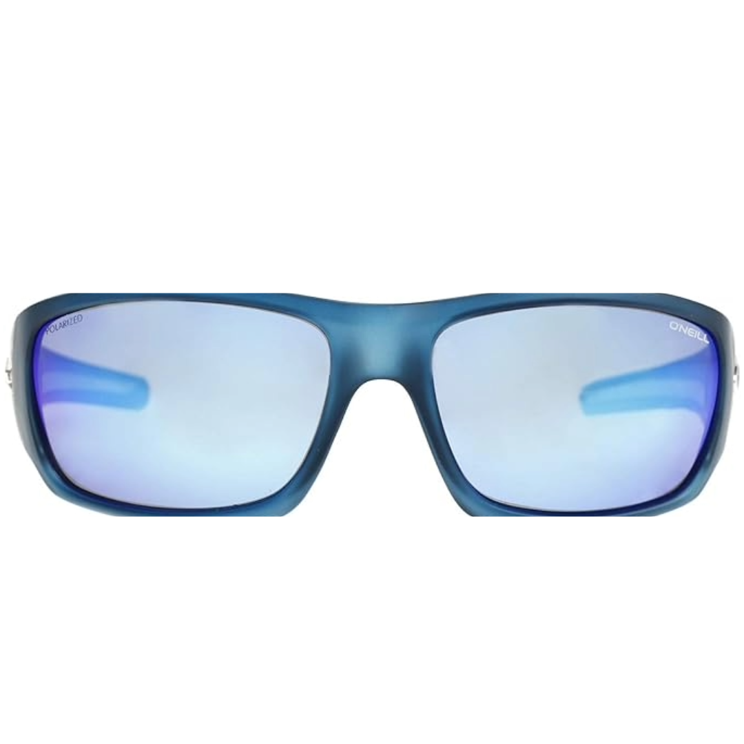 ONEILL ZEPOL 107P POLARIZED - Mens sport sunglasses blue mirror tint Media 1 of 3