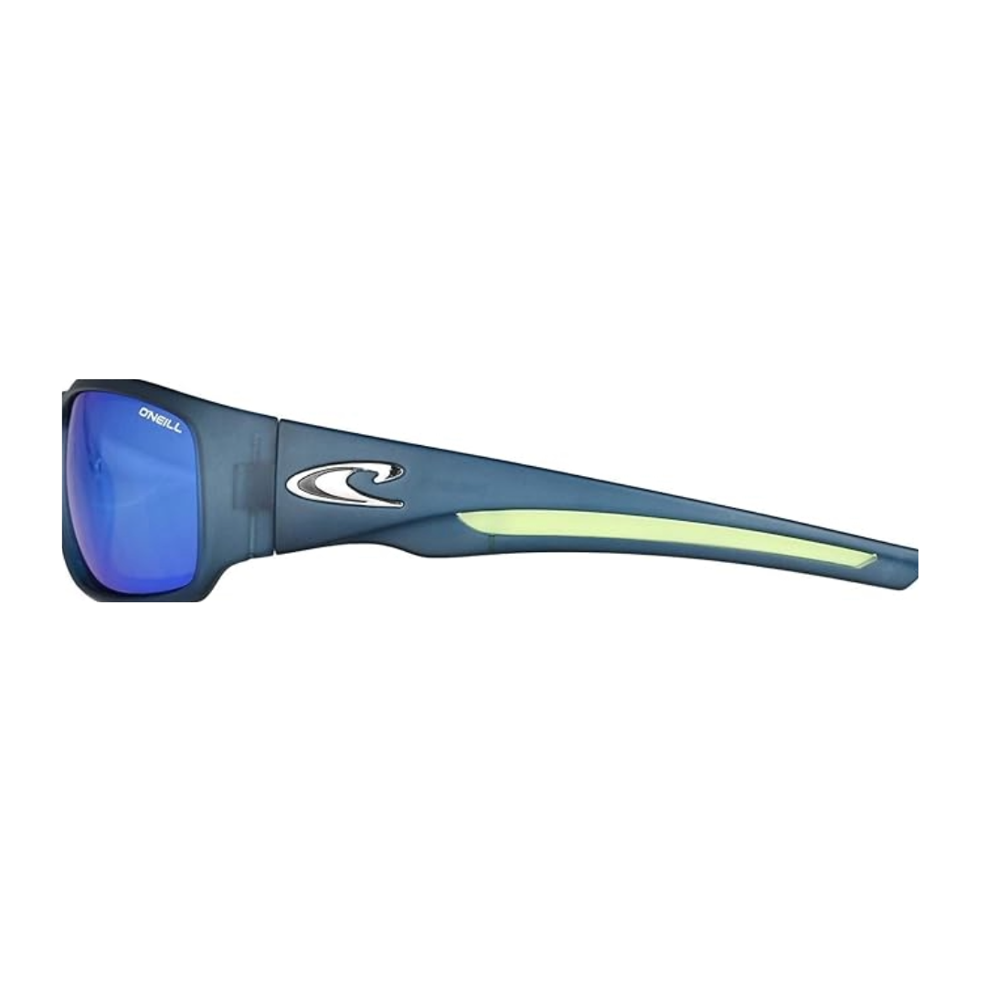ONEILL ZEPOL 107P POLARIZED - Mens sport sunglasses blue mirror tint Media 1 of 3
