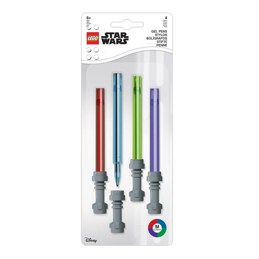 Lego Star Wars Lightsaber Gel Pen Multipack – BricZco