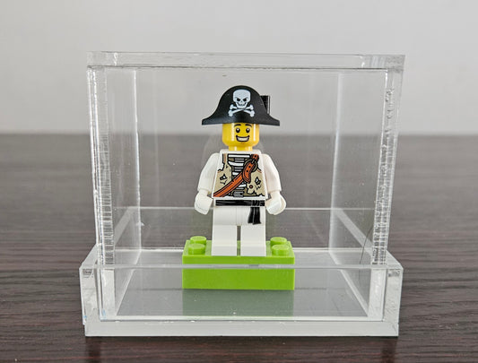 Acrylic Display Case for Lego Minifigure. Small. Fits 1. Case Only.
