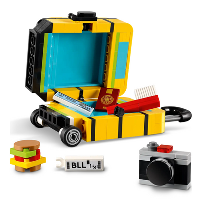 40817 LEGO Yellow Travel Suitcase