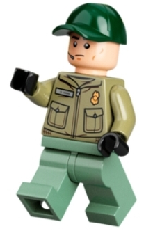 Wildlife Guard Jurassic World Lego Minifigure Media 1 of 2