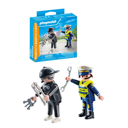 71804 Playmobil Action Heroes - Policeman and Burglar