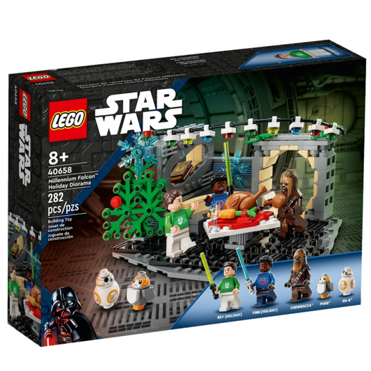 40658  Lego Millennium Falcon Holiday Diorama Star Wars