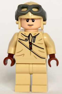 Fighter Pilot Indiana Jones Last Crusade Lego Minifigure