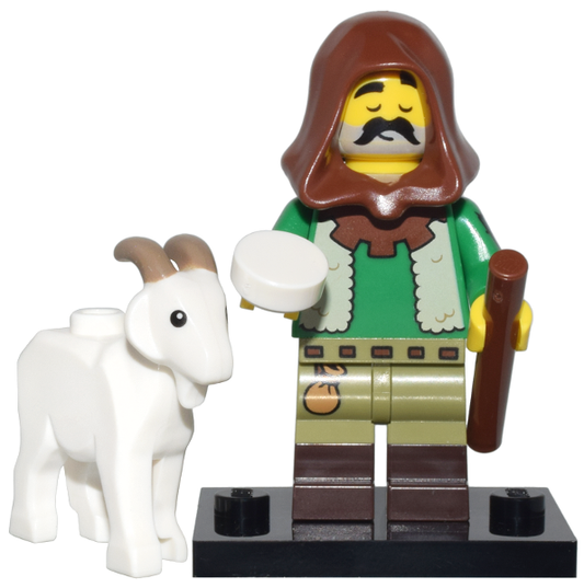 Goatherd Series 25 Lego Minifigure (Complete Set with Stand and Accessories)