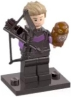 Hawkeye Marvel Studios Series 2 Colectabile lego minifigure (Complete Set with Stand and Accessories) Media 1 of 1