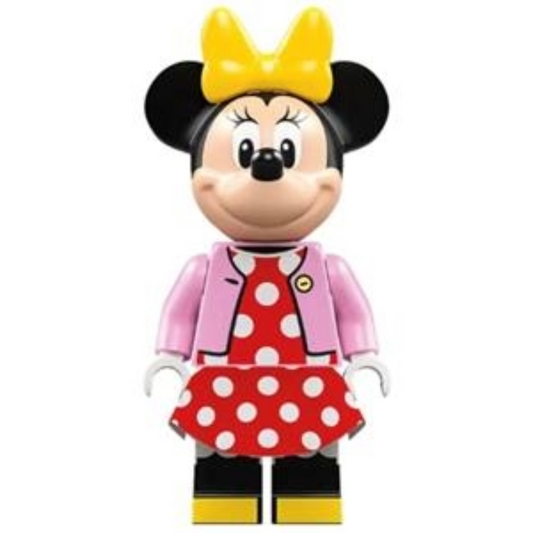 Minnie Mouse Disney Lego Minifigure - New from parted set