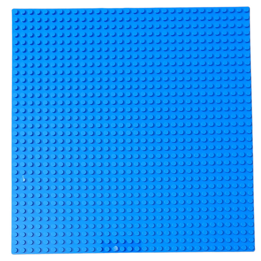 Compatible Blocks Blue Baseplate 32 x 32 Compatible with Lego Media 1 of 1