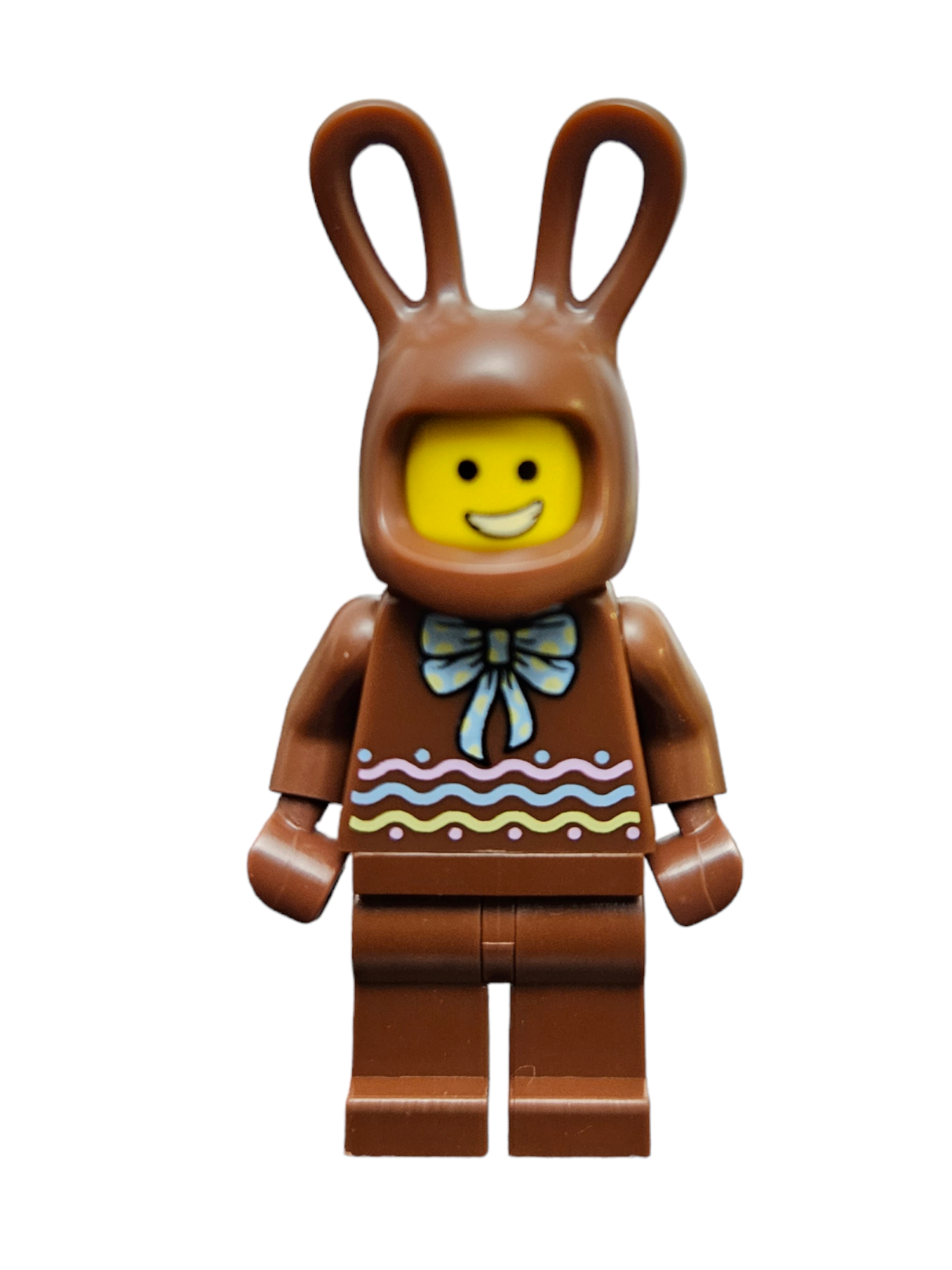 Chocolate easter bunny costume Lego minifigure Media 1 of 1