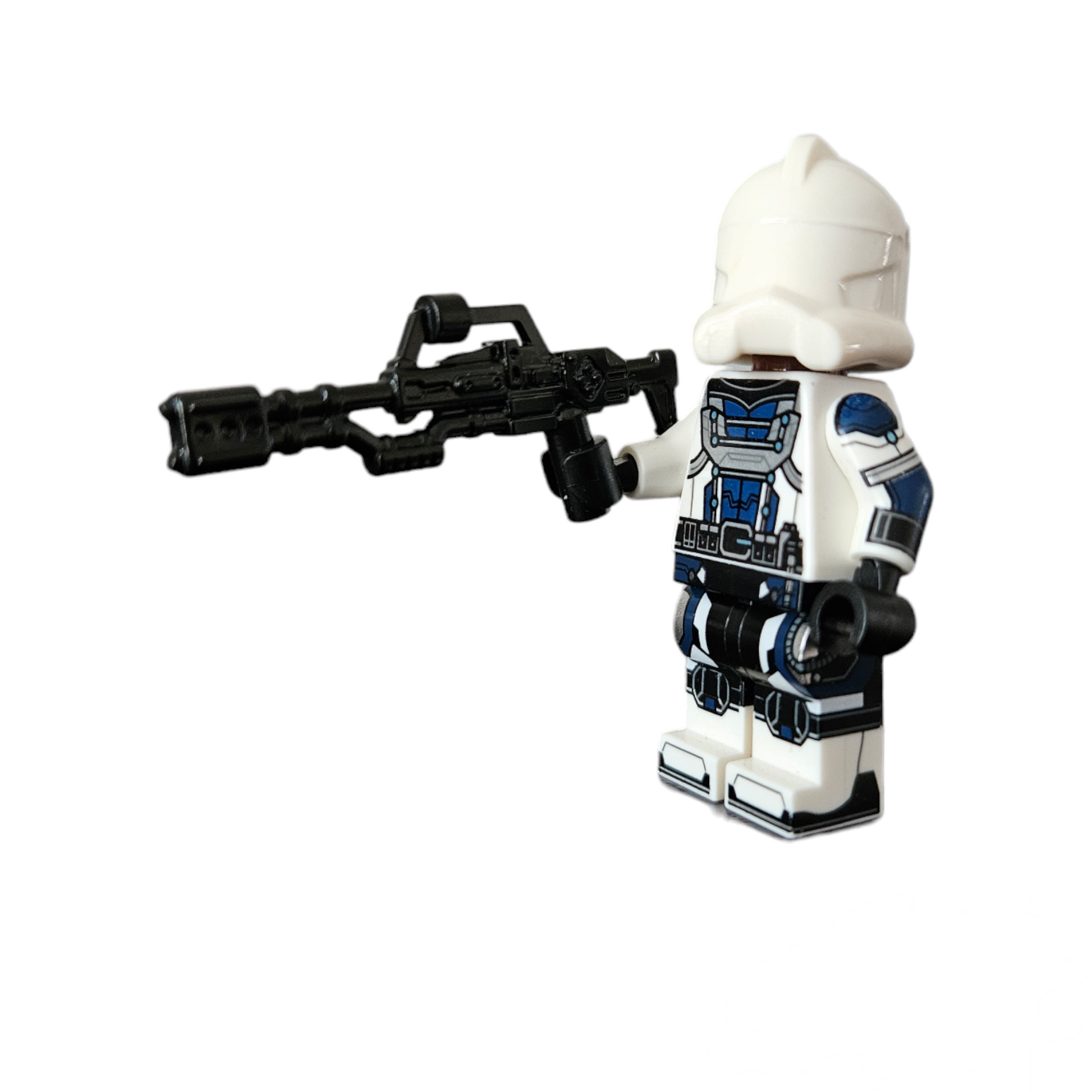 Space Wars custom blaster rifle for Lego minifigure. BricZco