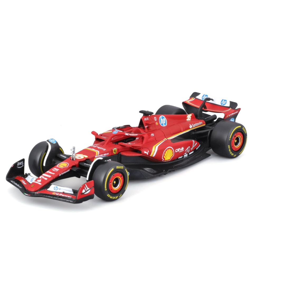 1/43 FERRARI F1 SF-24 2024 Charles Le Clerc (13CM LONG) Bburago