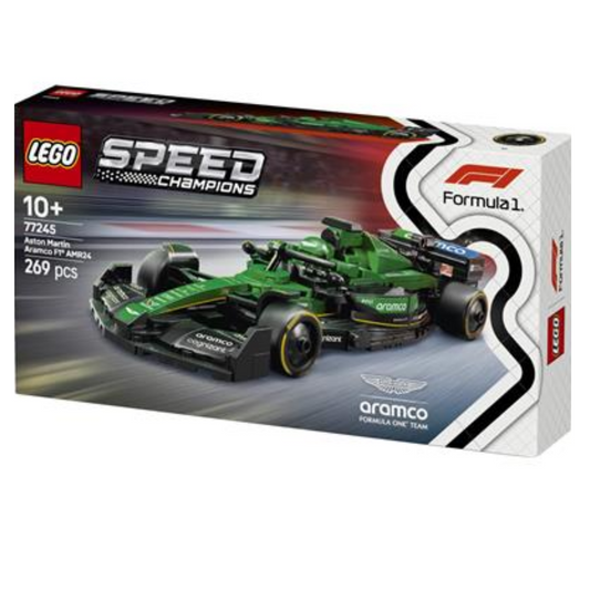 77245 LEGO Speed Champions Formula 1 Aston Martin Aramco F1 AMR24 Race Car