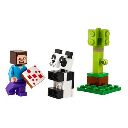 30672 Lego Minecraft Steve and Baby Panda