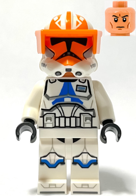 Clone Captain Vaughn, 501st Legion, 332nd Company (Phase 2) Lego minifigure Star Wars Media 1 of 1