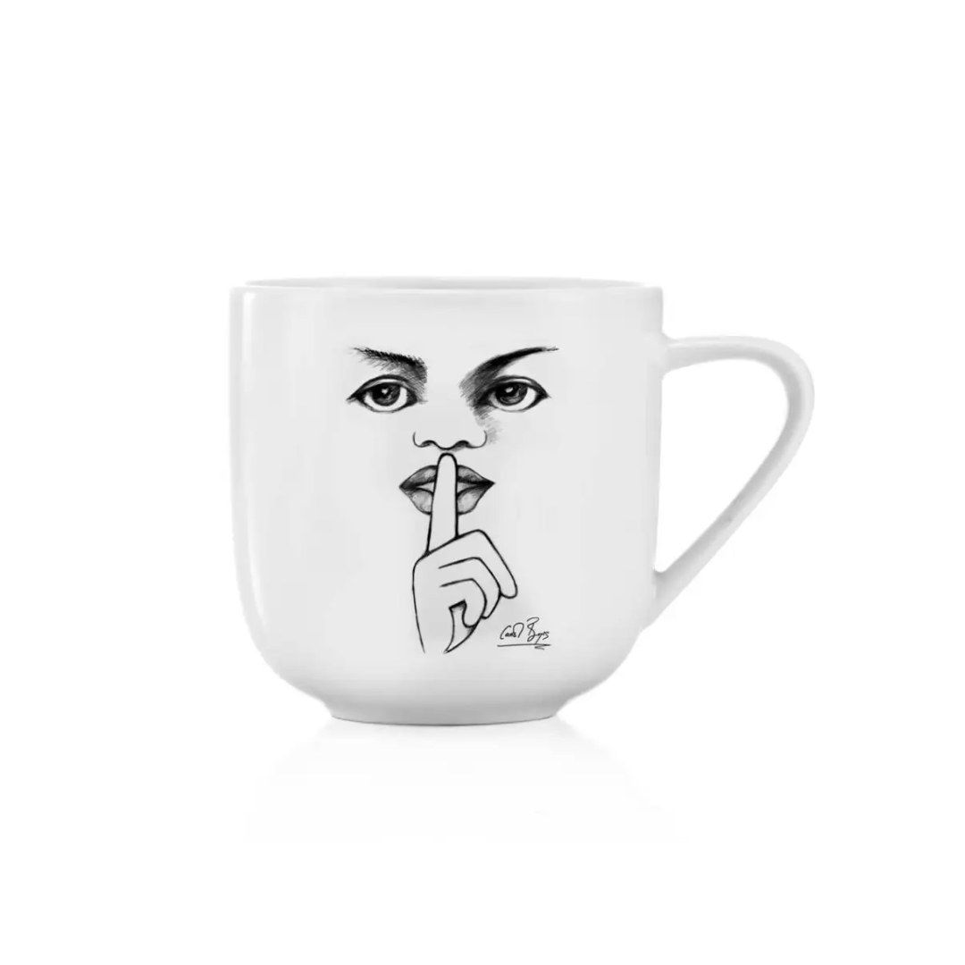 Carrol Boyes Porcelain Mug sketchbook