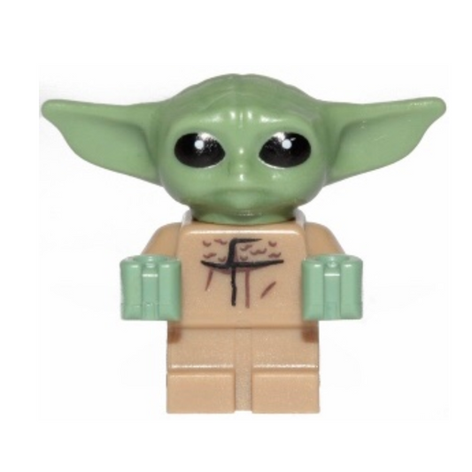 Din Grogu / The Child / 'Baby Yoda' Star Wars Lego Minifigure