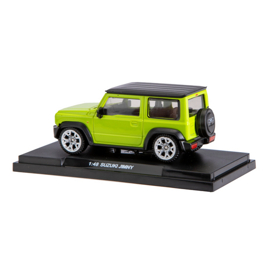 MSZ CCA 1/48 Suzuki Jimny 2018 (7.5cm Long) - Green (with collectors hard case)