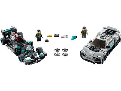 76909 Lego Mercdes full display picutre