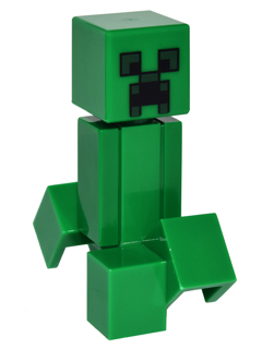 Creeper Minecraft Lego Minifigure