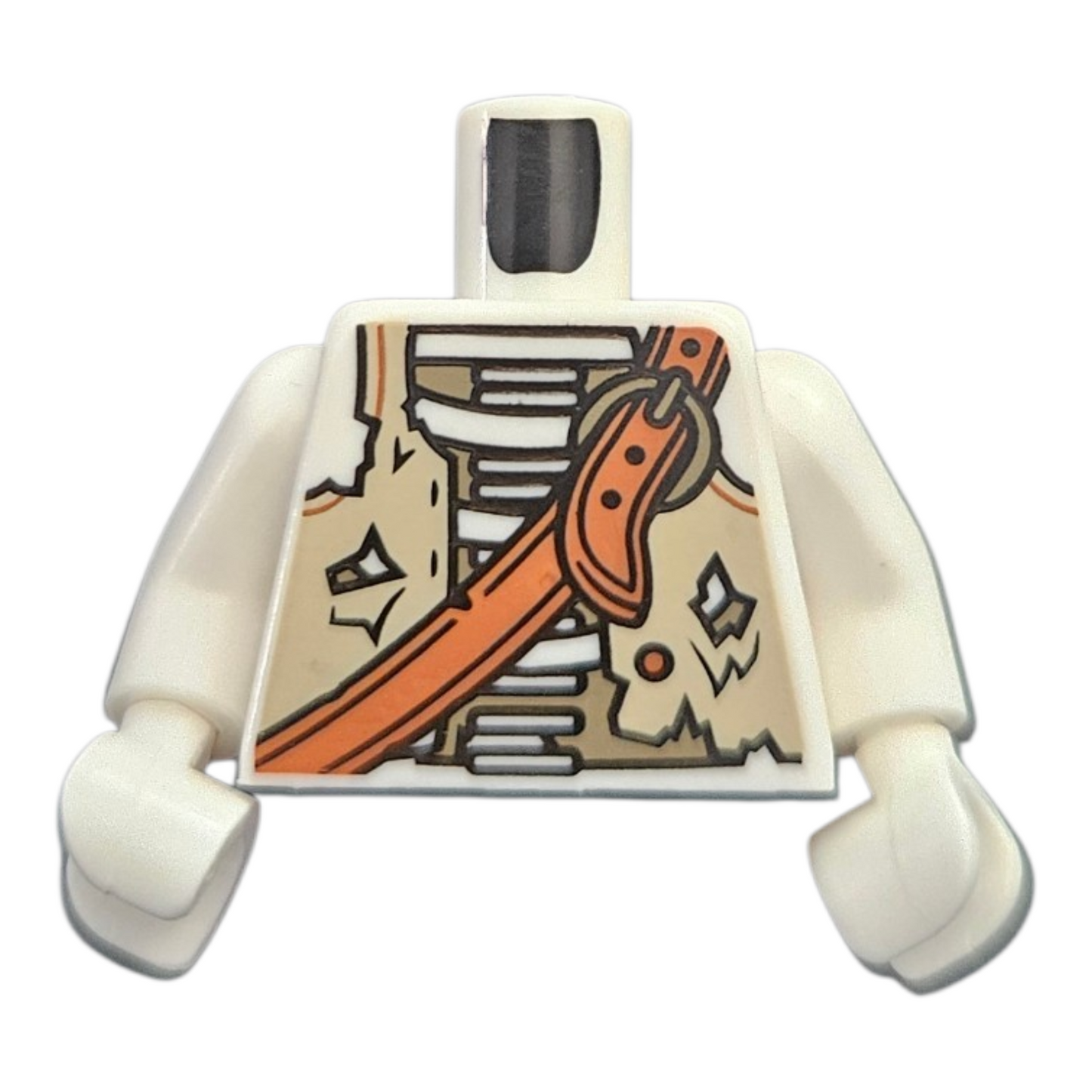 Skeleton pirate torso