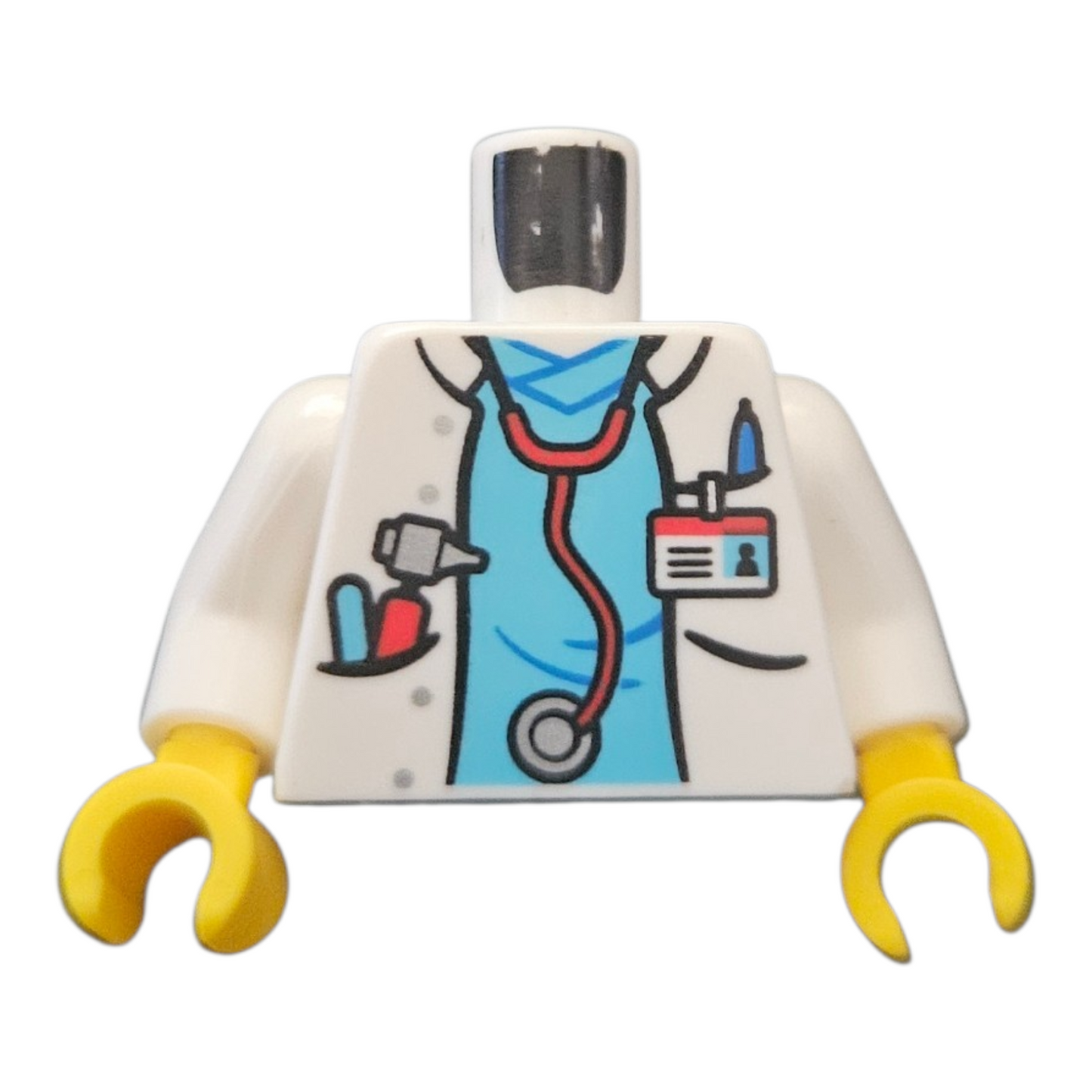 Doctors Torso lab coat with stethoscope