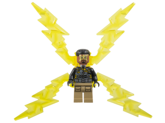 Electro Lego Minifigure from Marvel Spiderman No way home.