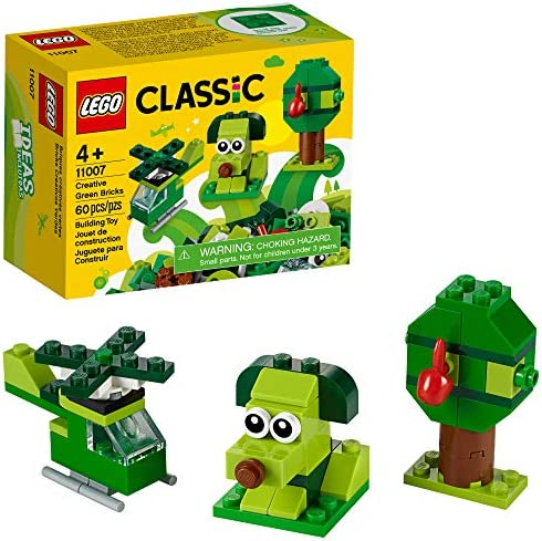 11007 Lego Classic Green Bricks Media 1 of 6