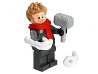 Thor - Red Scarf (with Accessories) Lego Minifigure Media 1 of 1